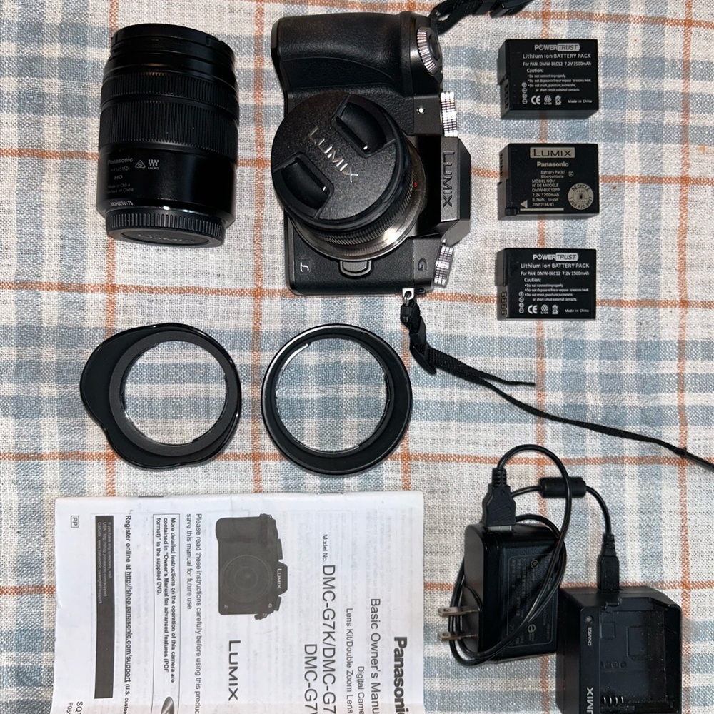 Panasonic Lumix G7 Digital Camera Professional Kit